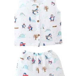 Honcho Baby Women Conversational Print Organic Cotton Sleeveless Top-picture-54