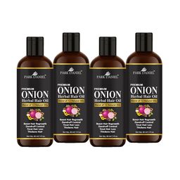 Park Daniel Set Of 4 Premium Onion Herbal Hair Oil - 60 ml Each-picture-21