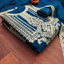 Maroosh Embroidered Unstitched Dress Material-picture-24