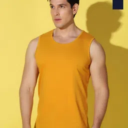 WOOSTRO Men Pack of 2 Solid Round Neck Cotton Slim Fit Sports T-shirts-picture-50