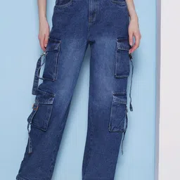 PUELLA Women Flared High-Rise Stretchable Jeans-image-26