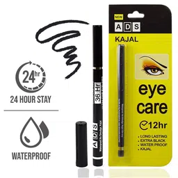 A.D.S Set Of 2 Long Lasting Kajal - 23 gm Each- Black image 2