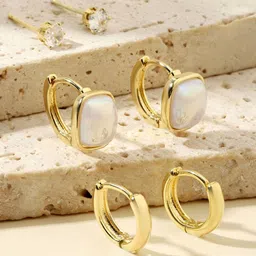 SALTY Contemporary Studs Earrings image 2