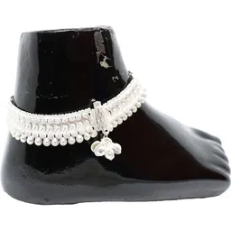 AamNa Enterprises Silver-Plated Anklet-image-93