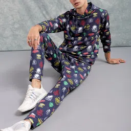 the indian garage co. Printed Men Track Suit-picture-23