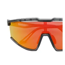 New Balance Unisex Orange Lens & Black Sports Sunglasses with image 2