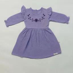 SPROG COLLECTION Polka Dot Striped Cold-Shoulder Fit & Flare Dress-picture-33