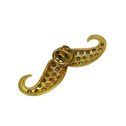 AAMIYA CREATIONS Gold-Toned Plated Statement Brooch image 2