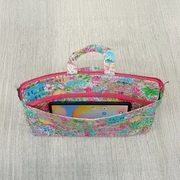 Gulaab Jaipur Unisex Printed Laptop Bag image 2