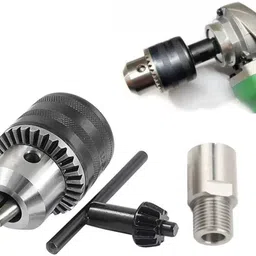 HEAVY DUTY DRILL CHUCK 13MM WITH CONVERTER ADOPTER WITH CONVERTER NUT ADAPTOR KEY SET FEMALE 1/2'' 20UNF 13MM Rotary Bit Set-image-14