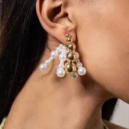 MINJI AND CO. Contemporary Drop Earrings image 3