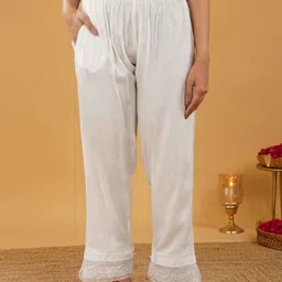 zuri Women Relaxed Straight Leg Trousers-picture-34