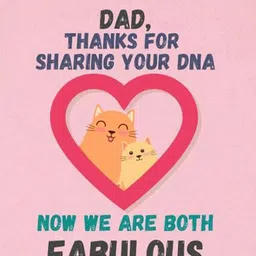 Arvesa Happy Father Days Printed Bodysuit image 2