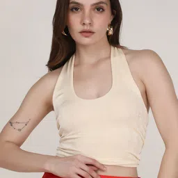 LULU & SKY Halter Neck Tank Top image 3