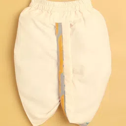 BAESD Boys Abstract Printed Kurta with Dhoti Pants image 3