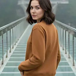 Moda Rapido Women Printed Sweatshirt image 2