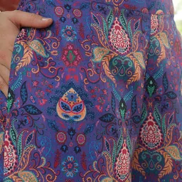 Anouk Women Floral Printed Regular Kurta with Trousers image 3