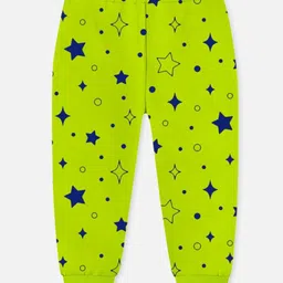 yk x trampoline YK X Kids Trampoline Pack Of 5 Printed Cotton Mid-Rise Joggers Lounge Pants image 4