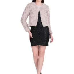 Brazo Women Crop Open Front Jacket image 2
