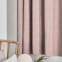 Myntra Elegant Homes Pink Set of 2 Black Out Long Door Curtain image 5