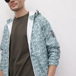 The Roadster Life Co. Typography Printed Hooded Bomber Jacket-image-23