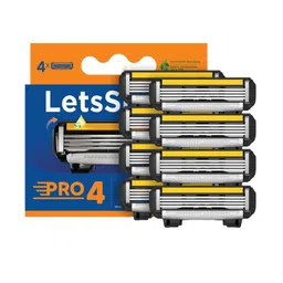 letsshave Lets Shave Set Of 8 Pro 4 Blade Cartridges image 1