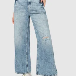 GAP Women High-Rise Relaxed-Fit Wide-Leg Jeans-picture-40