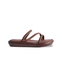 TRYME Women Open Toe Flatform Sandals image 4