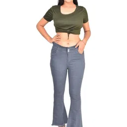 BuaGi Collection Women Bootcut Mid-Rise Jeans image 5