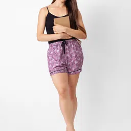 FashionRack Women Se 2 Printed Lounge Shorts image 3