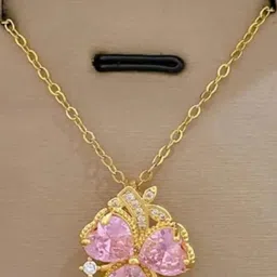 Brijsun Gold-Toned Stainless Steel Necklace-picture-16