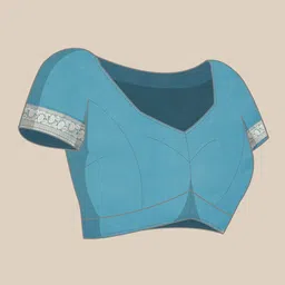 Anouk Rustic Ethnic Motifs Woven Design Banarasi Saree With Blouse Piece image 2