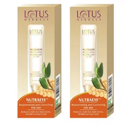 Lotus Herbals Nutraeye Set Of 2 Rejuvenating & Correcting Eye Gel-10g Each-picture-43