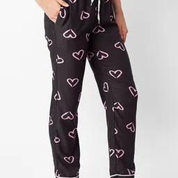 ETC Printed Mid-Rise Lounge Pants image 2
