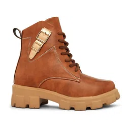 Longwalk Women Round Toe Lace-Ups Regular Boots image 4