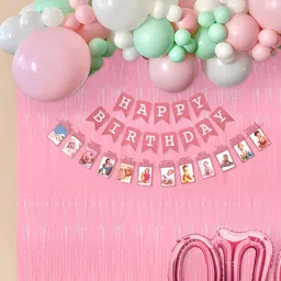 Special You 48-Pcs Pink & Green Happy Birthday Decor-image-74