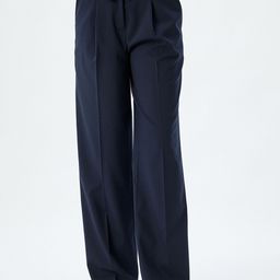 Koton Women Mid-Rise Parallel Trousers-picture-46