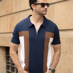 Powerlook Men Cotton Striped Polo T-Shirt-picture-57