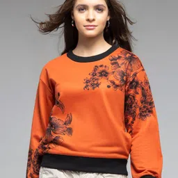 SHAYE Women Floral Printed Sweatshirt-picture-14