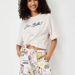 max Women Printed Night suit-image-60
