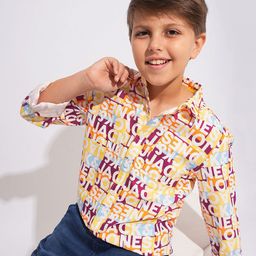 Jack & Jones Junior Boys Floral Opaque Printed Casual Shirt-picture-25