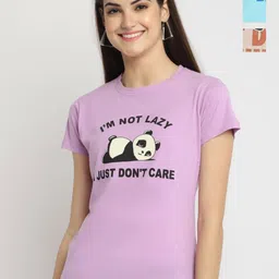 Dreambe Women Typography 3 Wonder Woman Printed Applique T-shirt-picture-22