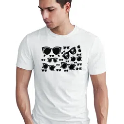 Seekbuylove Men Printed Pure Cotton Bio Finish T-shirt-picture-11