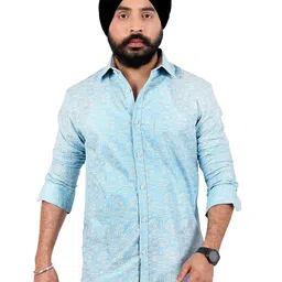 CHECKMARK CLOTHING Men Slim Fit Printed Casual Shirt-image-66