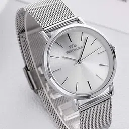 WATCHSTAR Unisex Dial & Leather Straps Analogue Watch WS Steel Silver-picture-17