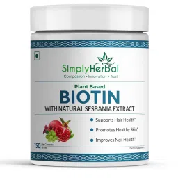 Simply Herbal Biotin Powder - 150 g-image-17
