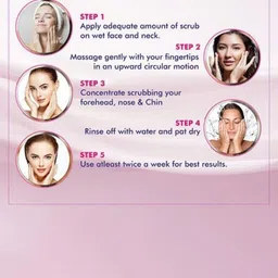 FEELHIGH Set of Orange & Ice Blue Organic Face & Body Scrub - 500 ml each image 3