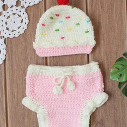 Woonie Infant Kids Ice-cream Design Baby Photoshoot Props-image-2