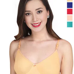 Liigne Pack Of 5 Full Coverage Non Padded Everyday Bra-picture-25