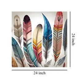 999Store White & Blue 1 Piece Wood Other Wall Paintings image 4